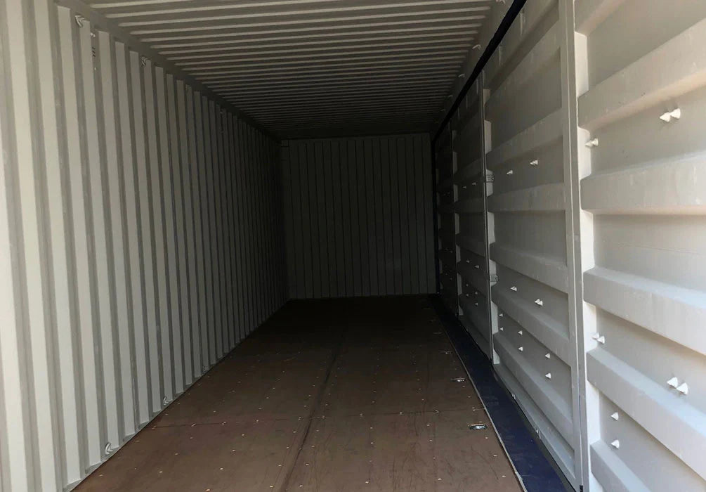 Novo Recipiente de Acesso Lateral Completo High Cube de 40 pés