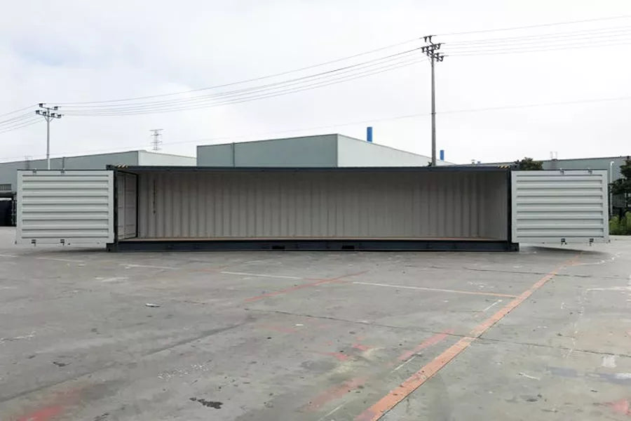 NOVO RECIPIENTE MARÍTIMO DE TRANSPORTE LATERAL ABERTO DE 40 PÉS DE ALTURA (IVA INCLUÍDO)