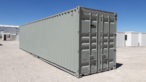 RECIPIENTE MARÍTIMO HIGH CUBE DE 40 PÉS USADO (IVA INCLUÍDO)