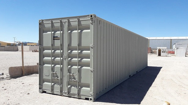 RECIPIENTE MARÍTIMO HIGH CUBE DE 40 PÉS USADO (IVA INCLUÍDO)